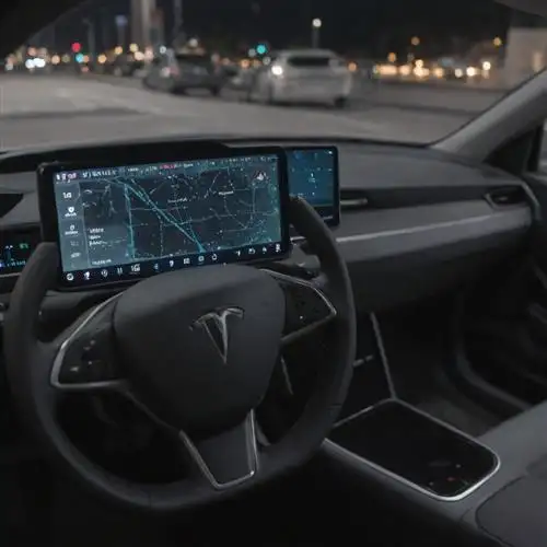 Tesla Model 3 - The Intuitive Touchscreen Interface of the Model 3